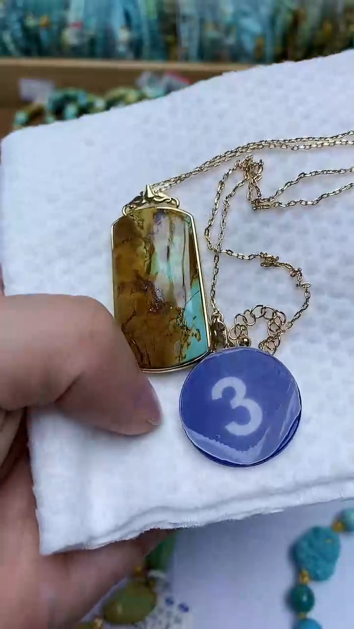 【闪购商品】绿松石项链合金3项链