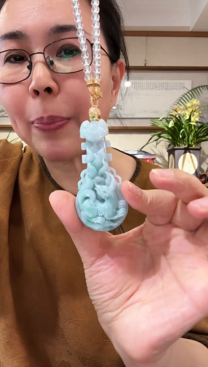 【闪购商品】翡翠颈饰未镶嵌国风