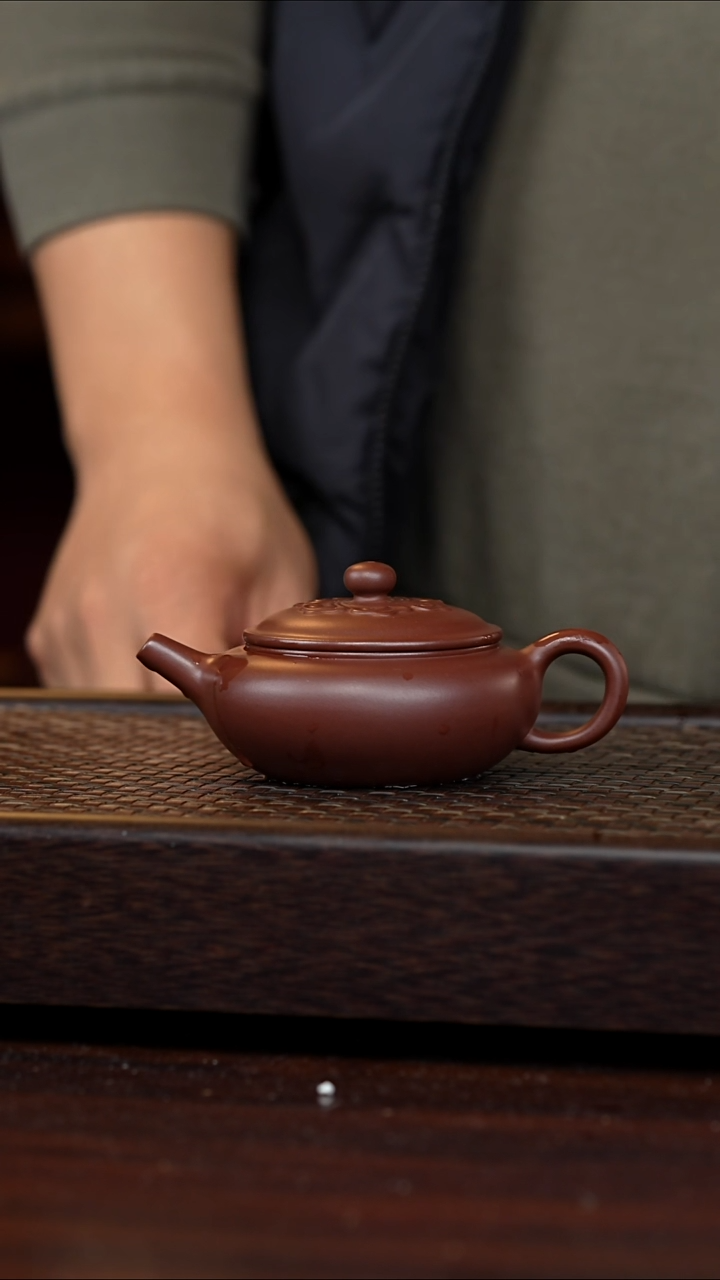 茶壶紫砂丹壶溢香紫砂壶微瑕150cc