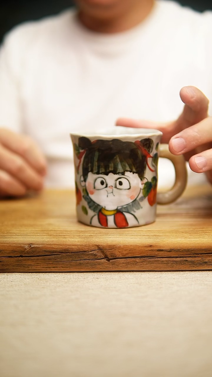@@陶园瓷舍@@纯手工手绘@高温釉下彩
