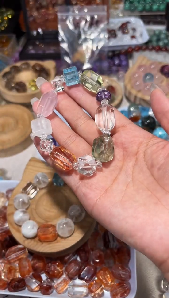 水晶手链未镶嵌-****兔G53多宝随行手串拍5