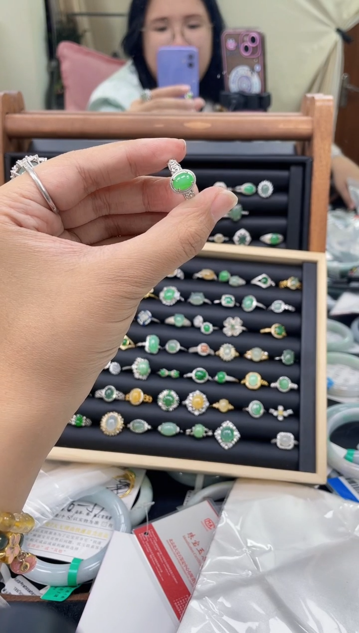 【闪购商品】翡翠戒指未镶嵌戒指