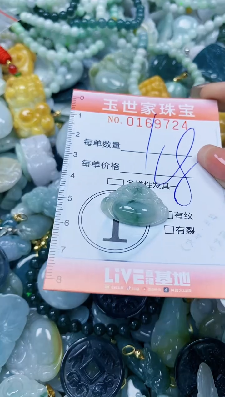 【闪购商品】翡翠颈饰未镶嵌闪购0169724