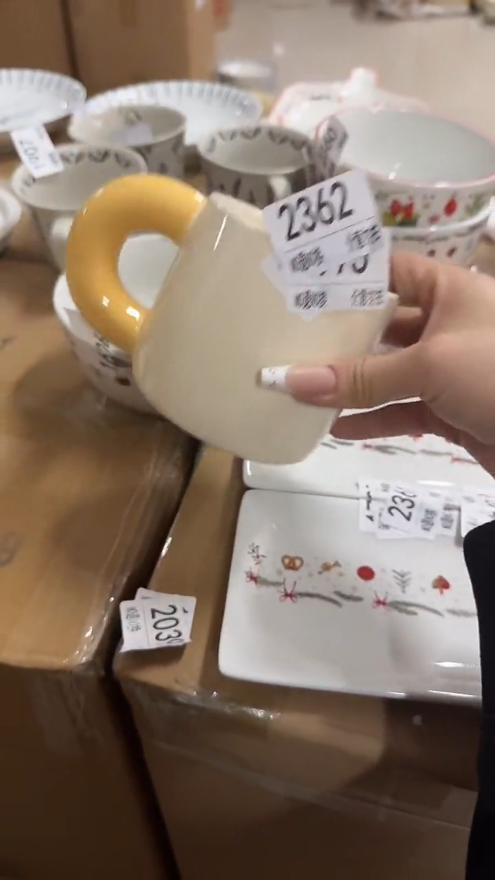 陶瓷手柄款微瑕四单包邮2362