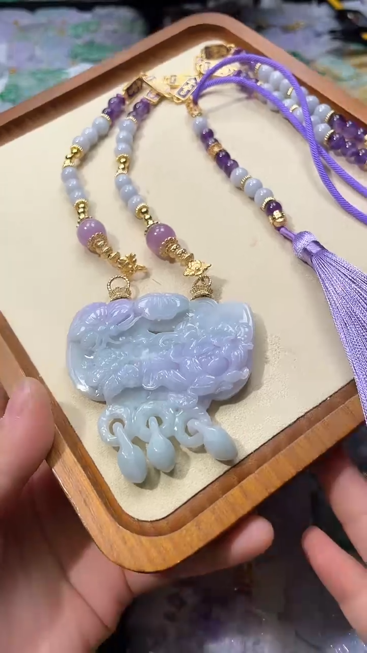 【闪购商品】翡翠颈饰未镶嵌吊坠