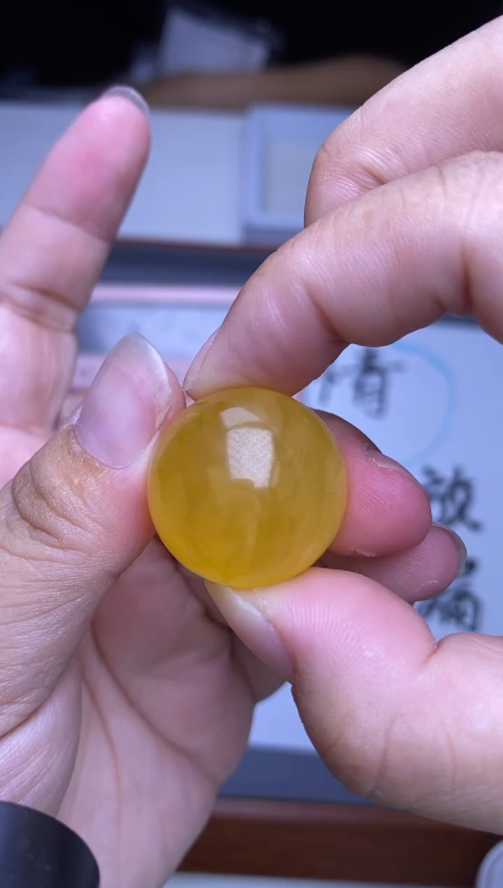 裸石琥珀未镶嵌大小姐珠宝严选32