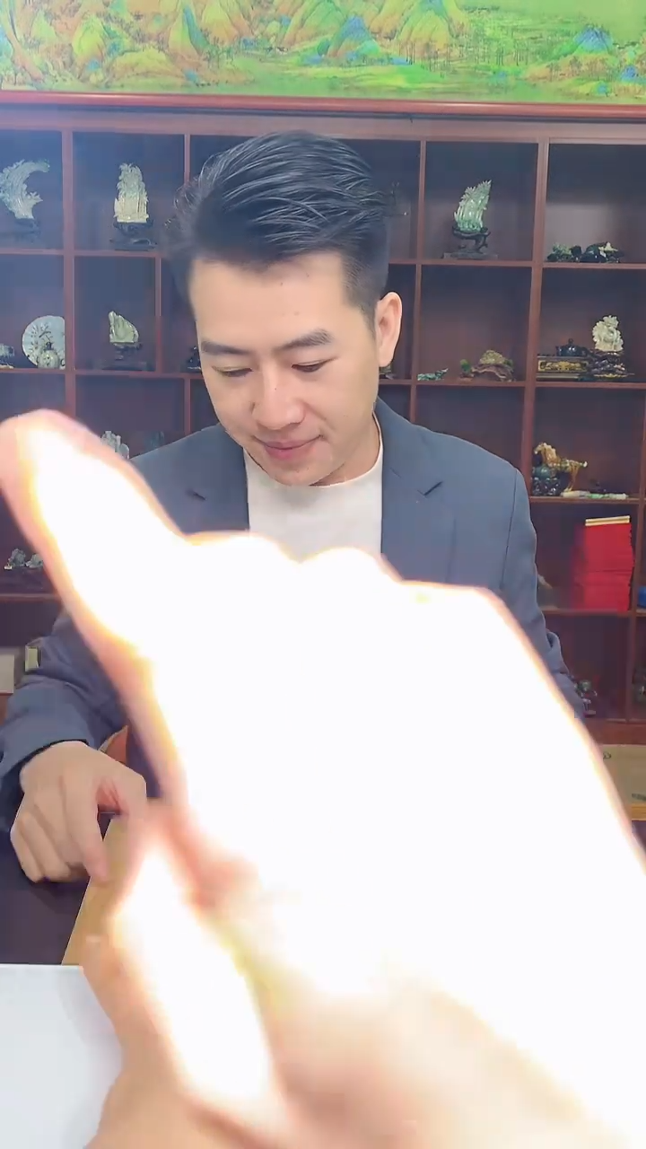 【闪购商品】定制翡翠未镶嵌1088hm-毛货挂件