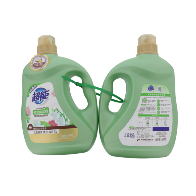 超能植沐悦色洗衣液绿色 风铃草香 6.76kg