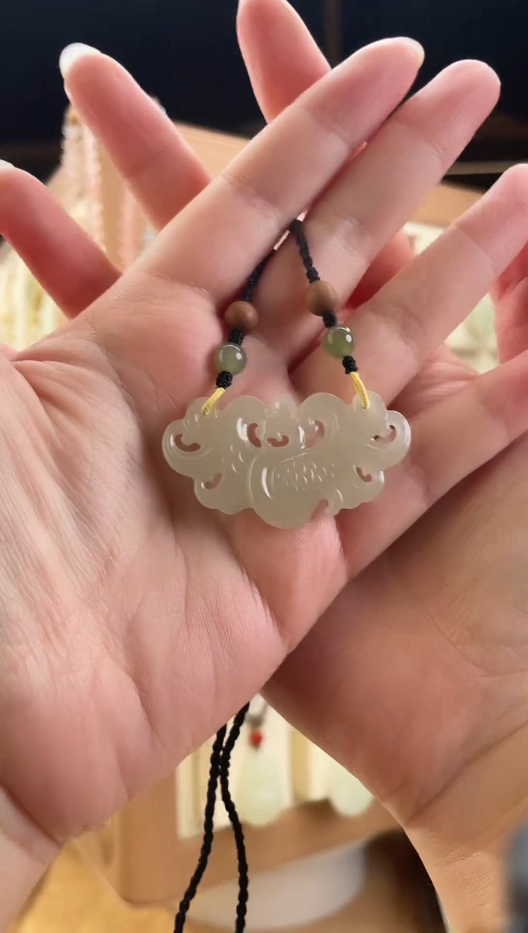 【闪购商品】和田玉颈饰未镶嵌有凤来仪