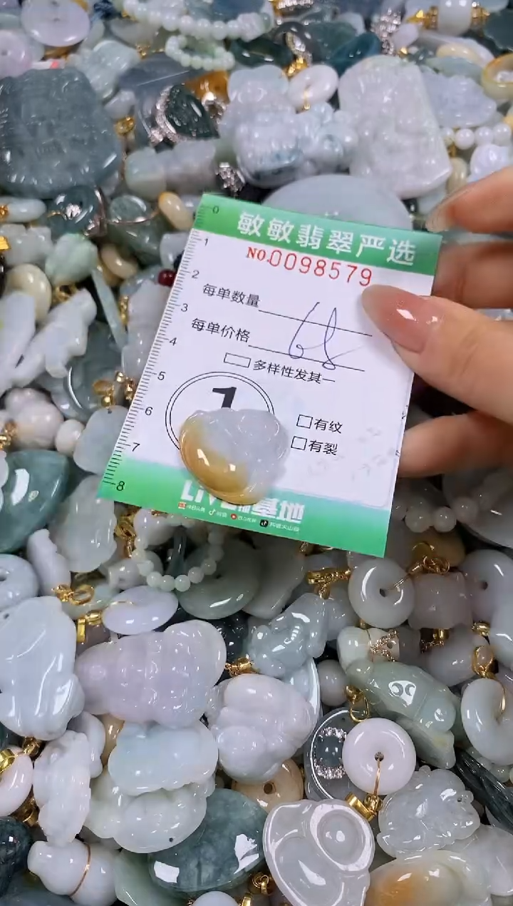 【闪购商品】翡翠颈饰未镶嵌闪购0098579