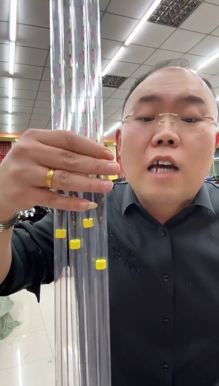 妖娆芦苇彩绘大漆浮漂1套4支