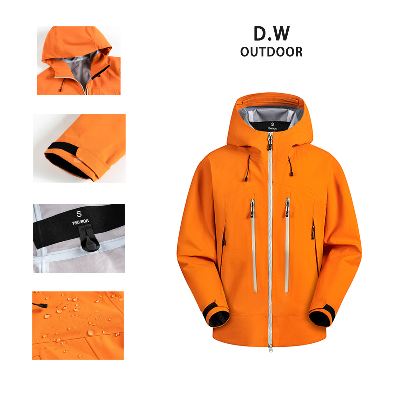 秋季情侣户外硬壳冲锋衣暴雨级专业徒步登山服