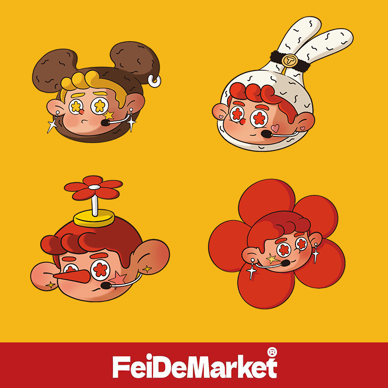 FeiDe Market主理人合作-舞台秀磁吸支架-适用iPhone14-17手机壳