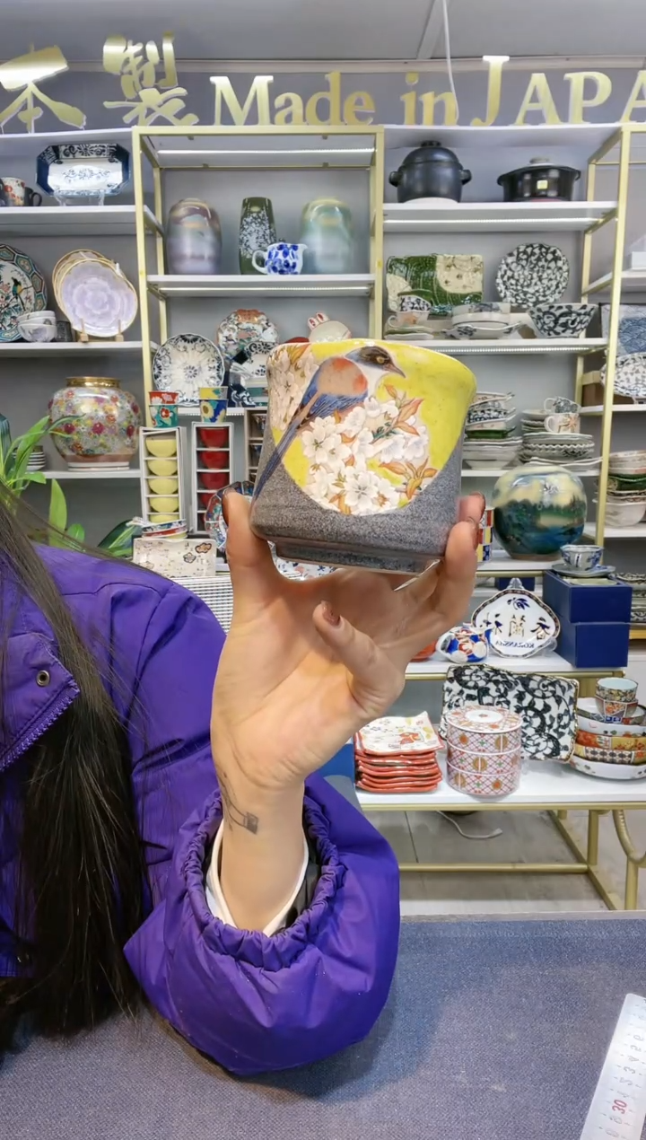 【闪购商品】碗九谷烧手握杯一只装