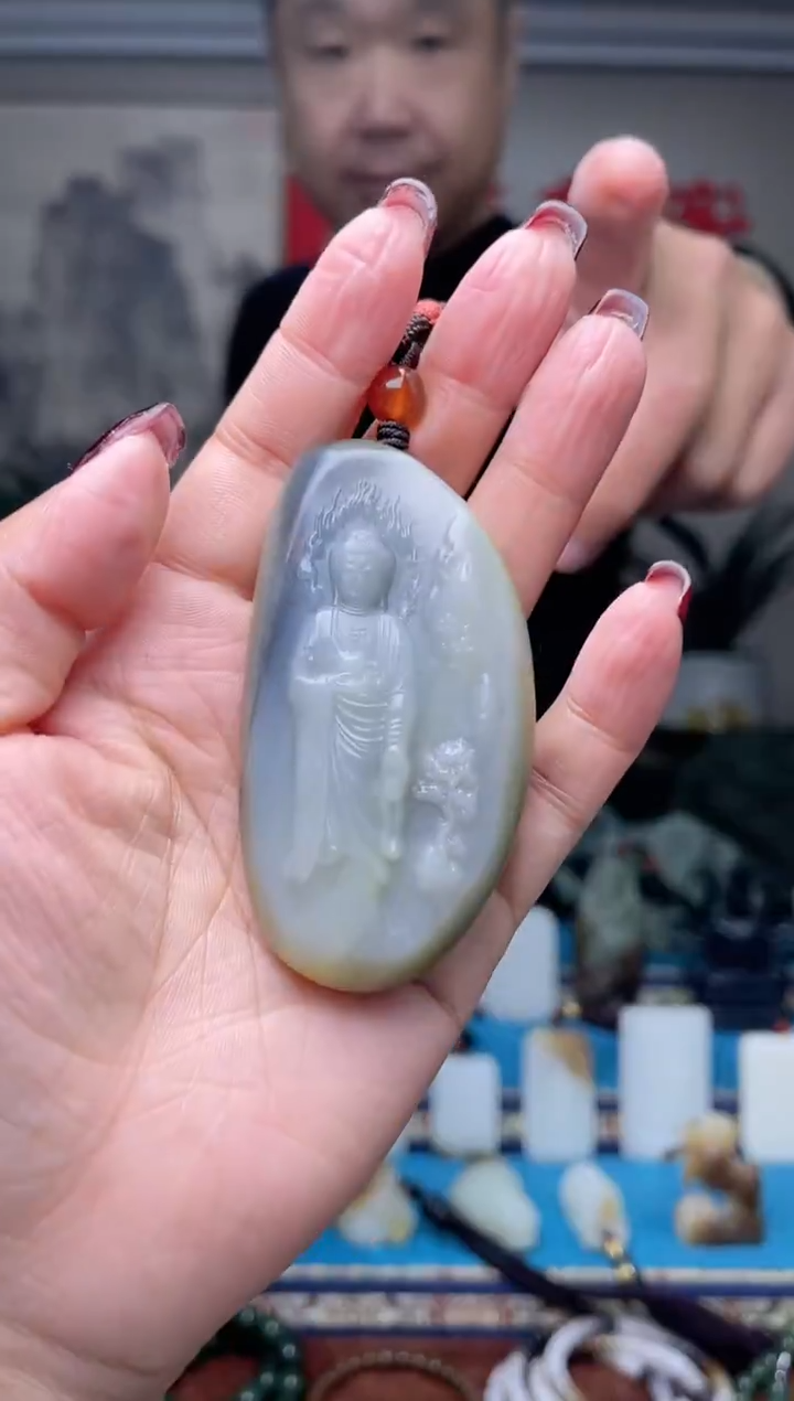 【闪购商品】和田玉挂件未镶嵌1