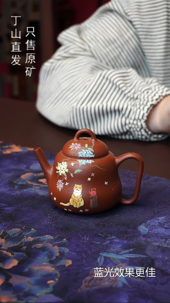 茶壶紫砂宜兴紫砂壶紫砂原矿特价浮力 天漏