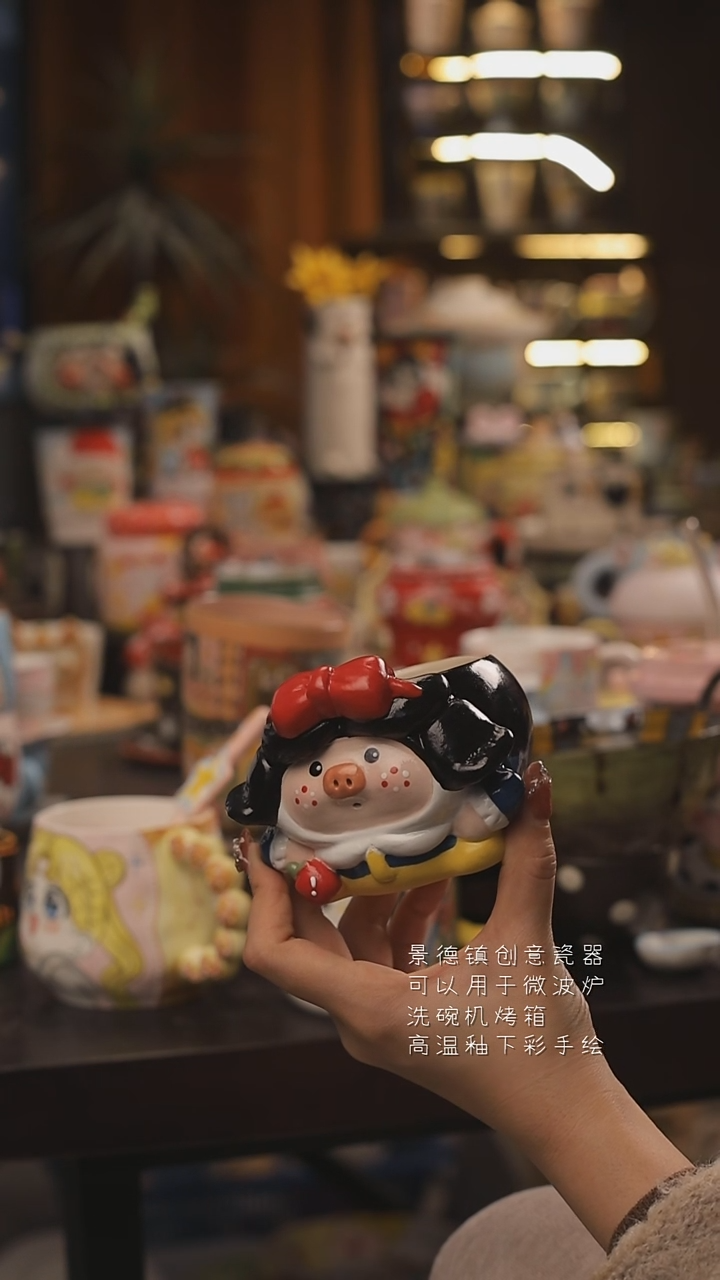 景德镇釉下彩绘设计师款式陶瓷