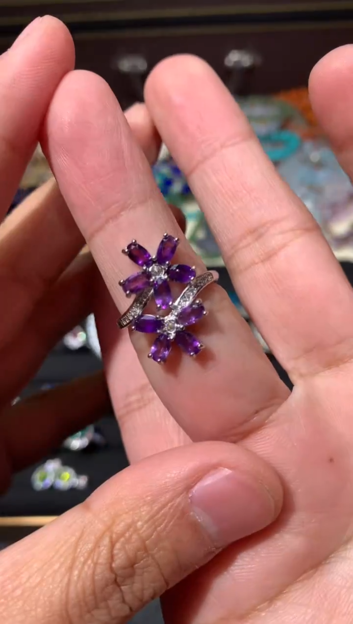 未镶嵌戒指水晶F31【多样性发其一】