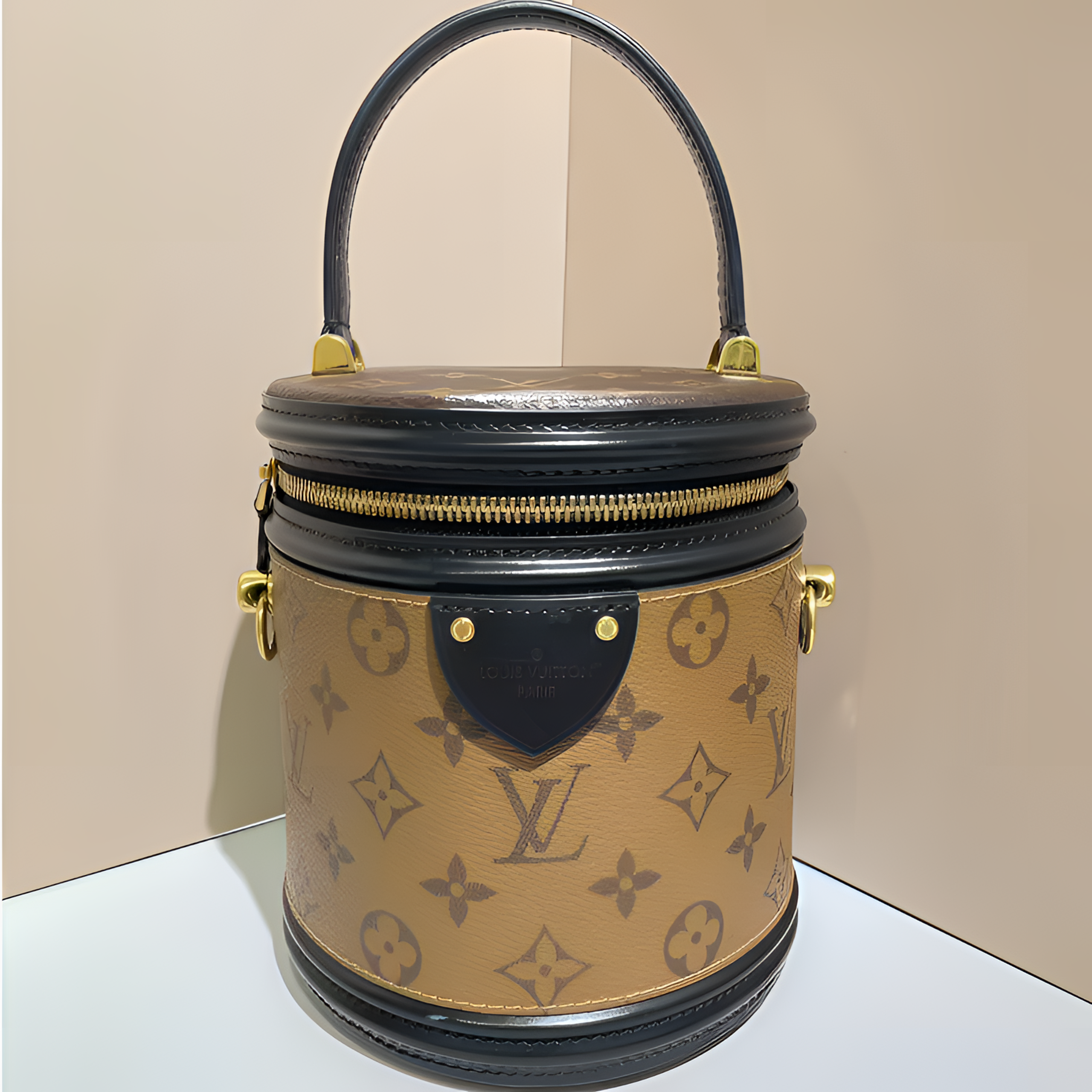 95新 LouisVuitton/路易威登 安洁利严选 发财桶纯芯片款 615