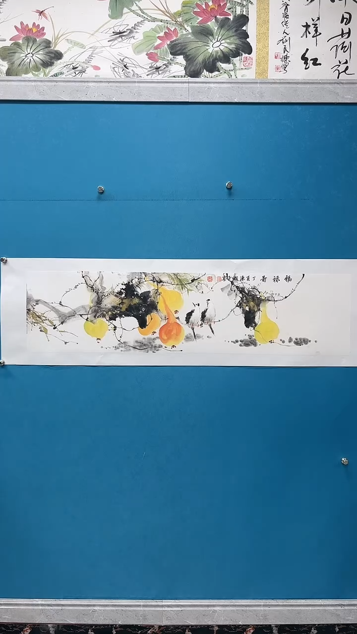 【闪购商品】国画邓志标绘画-四尺对开-10