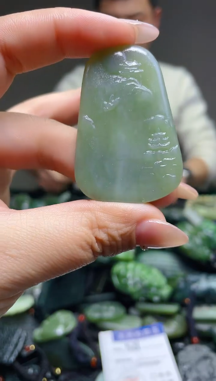 颈饰未镶嵌和田玉521