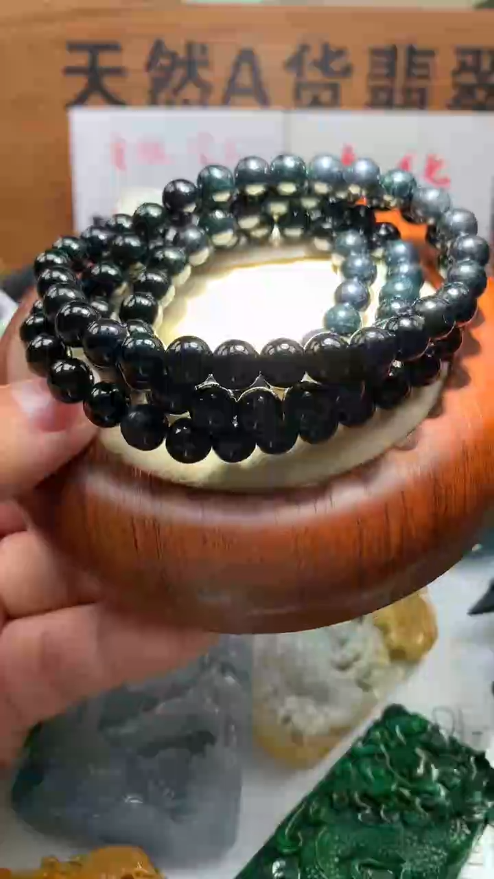 【闪购商品】翡翠颈饰未镶嵌保真天然A货翡翠