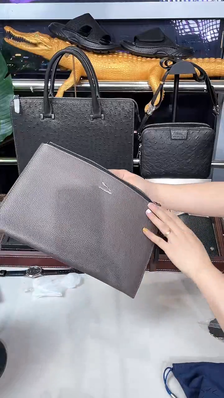 牛皮（革）韩爵绅士包包皮具853