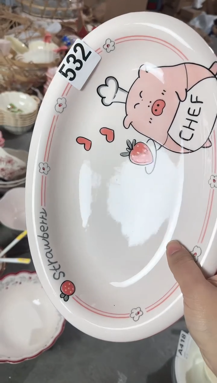 平**人【12寸★1个】黑点针眼属正常陶瓷都有介意慎拍微瑕破损包赔