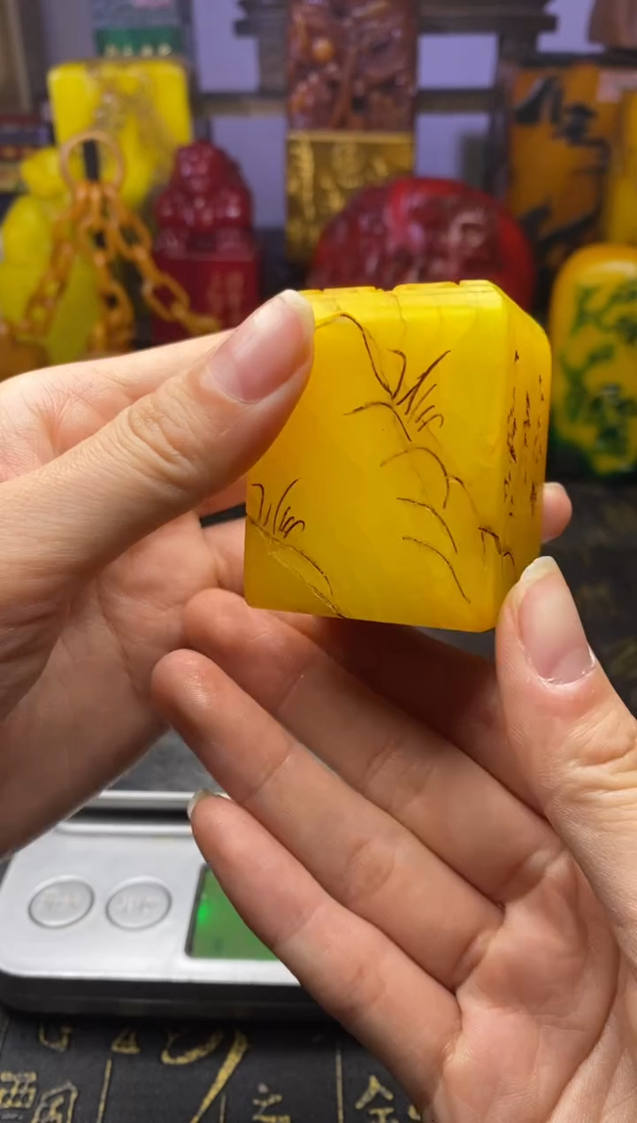 寿山石印石纯天然篆刻石料