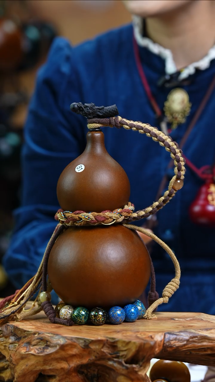 【闪购商品】81—光岳葫天然大漆酒葫芦不含漆珠