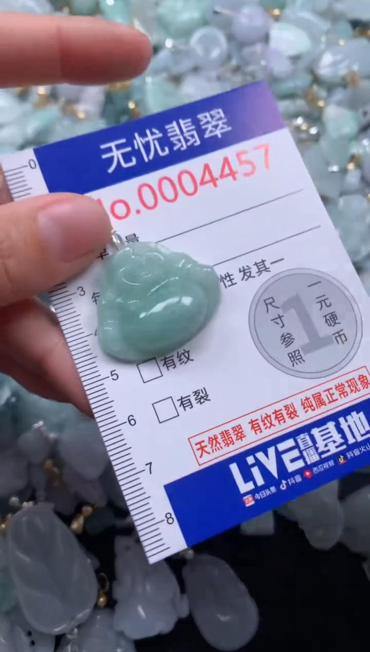 颈饰未镶嵌翡翠4457