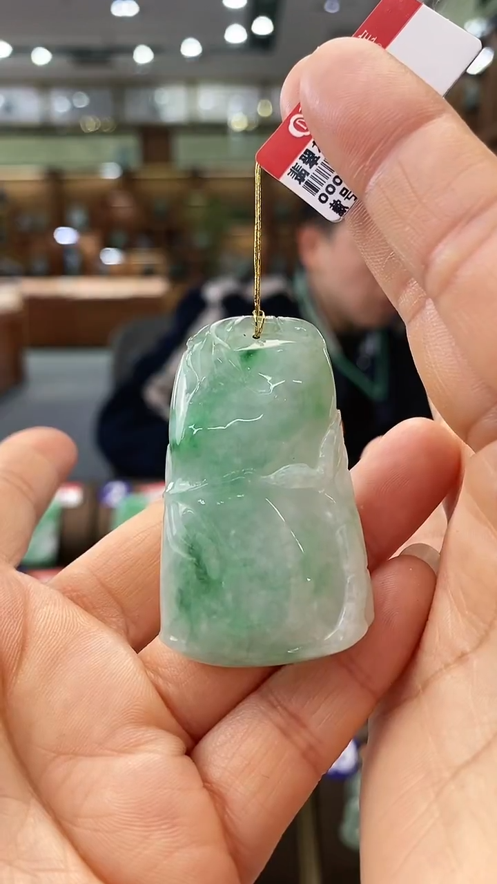 【闪购商品】翡翠颈饰未镶嵌竹节