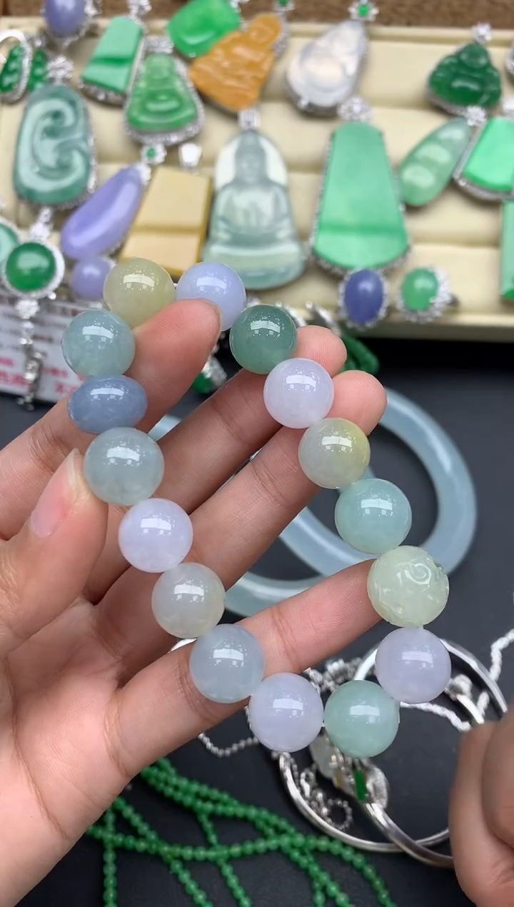 【闪购商品】翡翠手串未镶嵌448-中国好珍宝