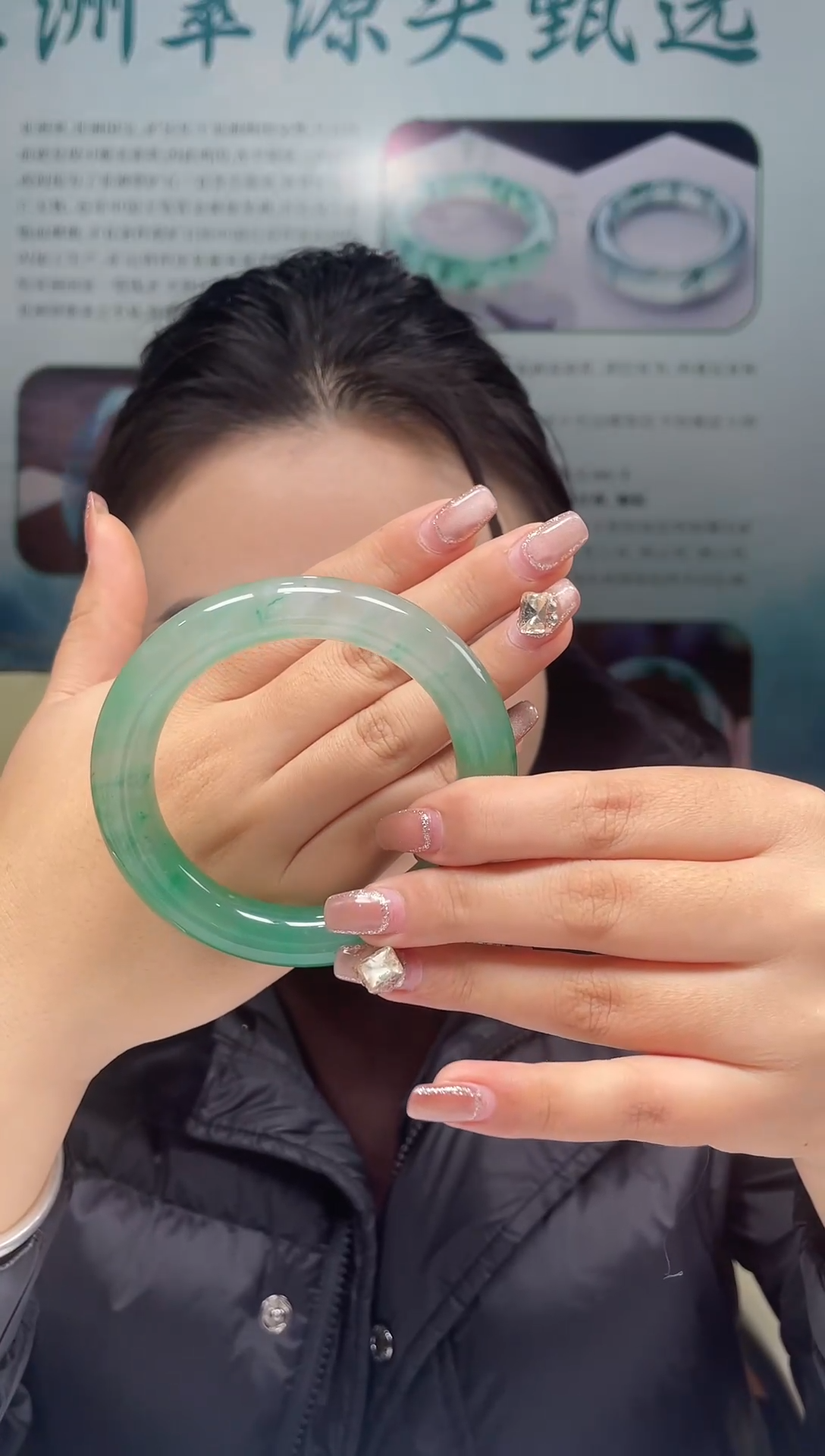 【闪购商品】石英质玉手镯未镶嵌非洲翠手镯多样性发货