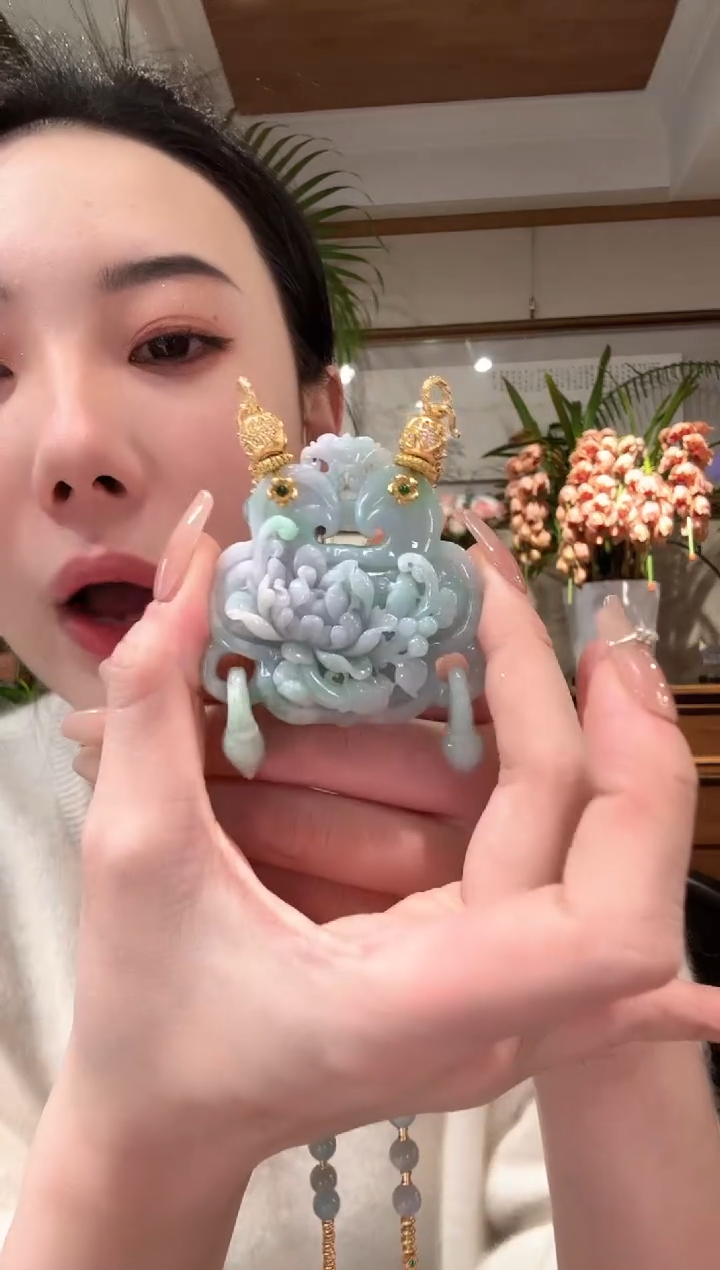 【闪购商品】翡翠颈饰未镶嵌国风