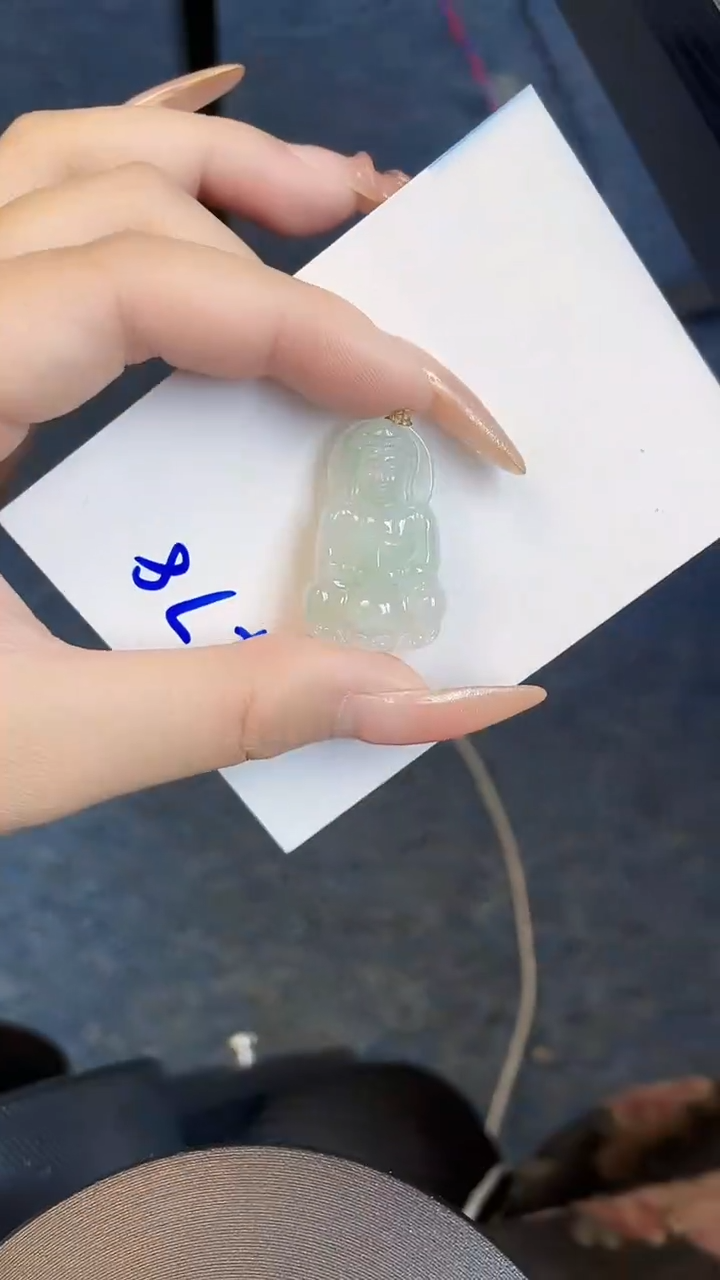 【闪购商品】翡翠颈饰18K金镶嵌00000000