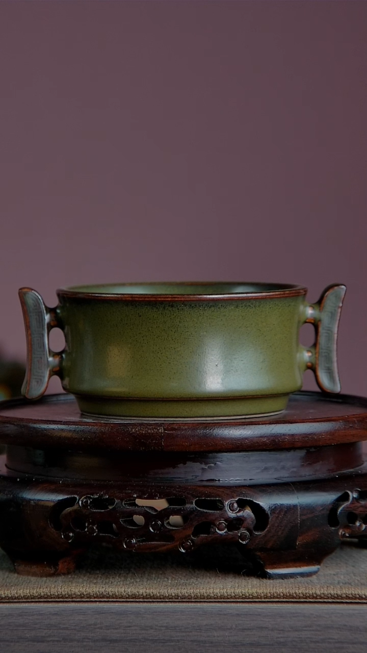 【闪购商品】景韵堂仿清茶叶末釉