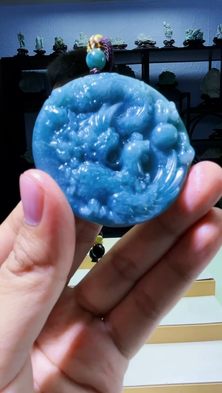 【闪购商品】翡翠未镶嵌颈饰多样性发其一03130008