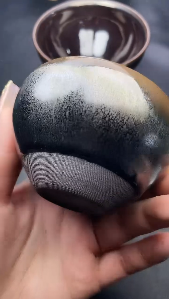 【闪购商品】茶盏112叶紫建盏叶紫