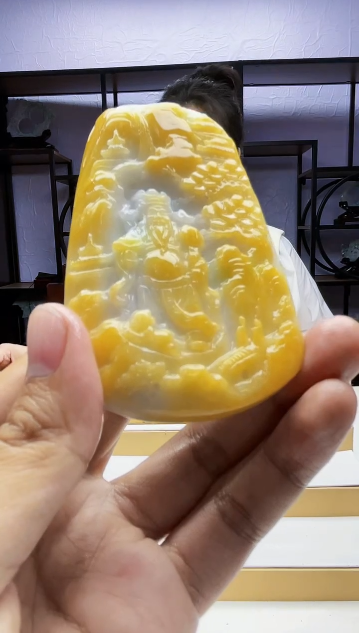 【闪购商品】定制翡翠未镶嵌毛货01240065 