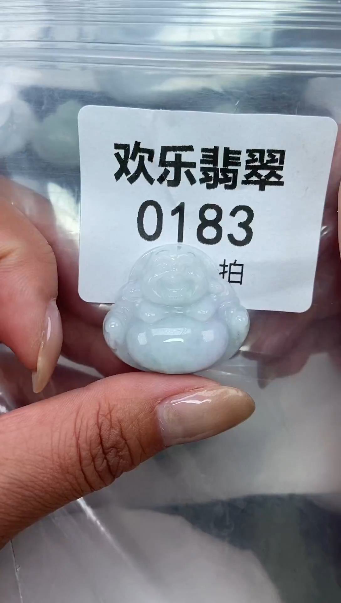 颈饰未镶嵌翡翠缅甸天然翡翠0183