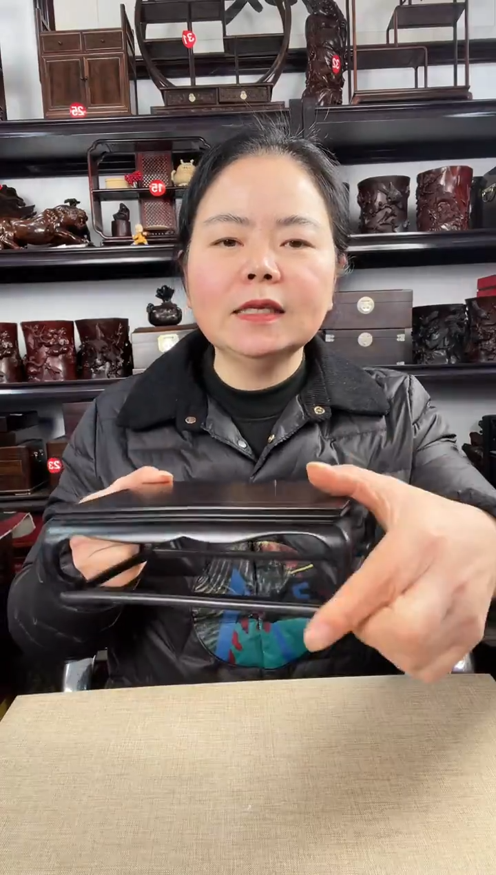 木长方托尼老李红木工艺品