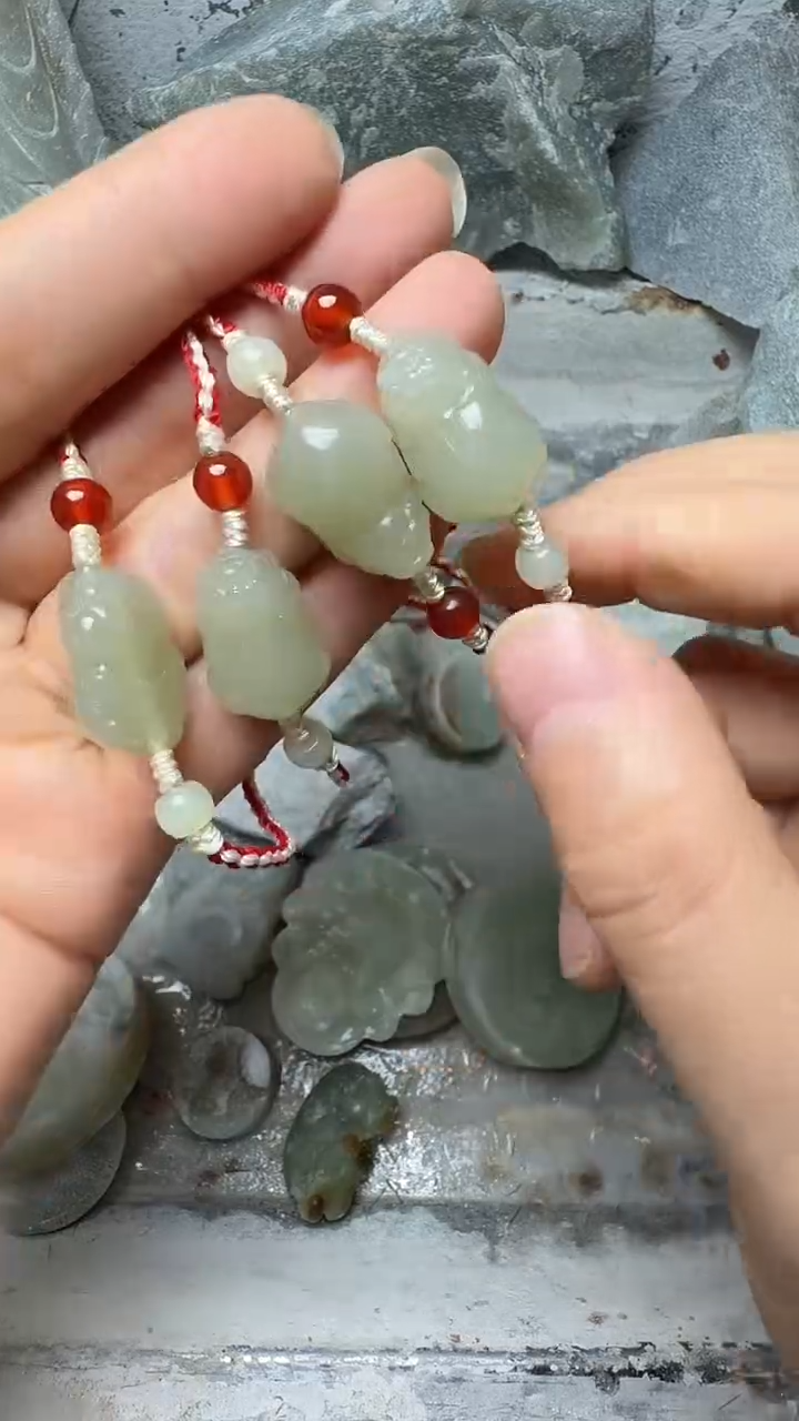 项链未镶嵌和田玉貔貅手链  拍一发一 商品多样性发货