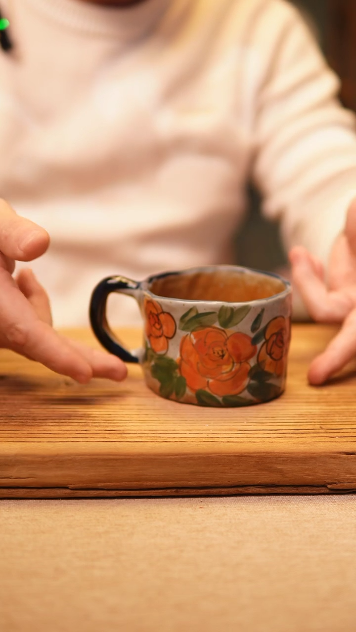 【闪购商品】@@陶园瓷舍@@纯手工手绘@高温釉下彩