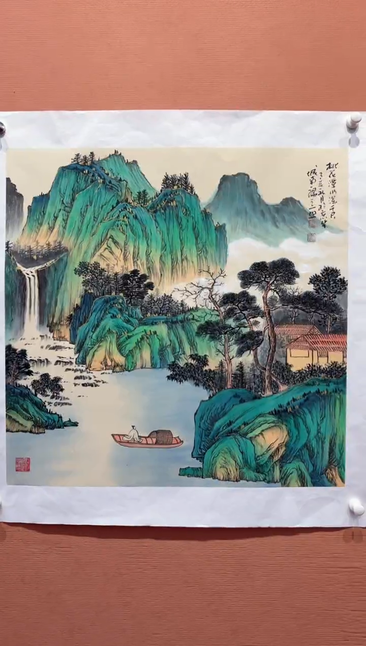 国画师立照老师国画作品