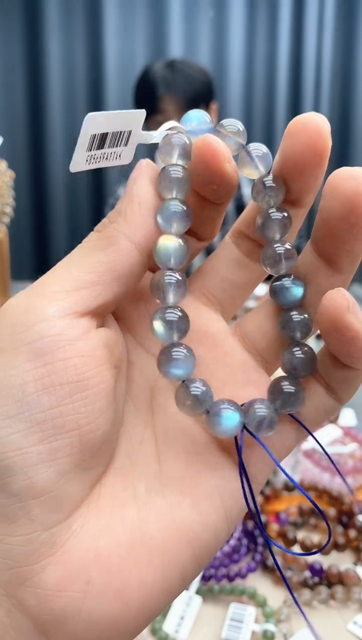 水晶手链未镶嵌月光石