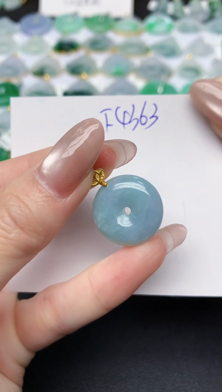 颈饰未镶嵌翡翠天然缅甸A货翡翠百元以上9元证书费自理