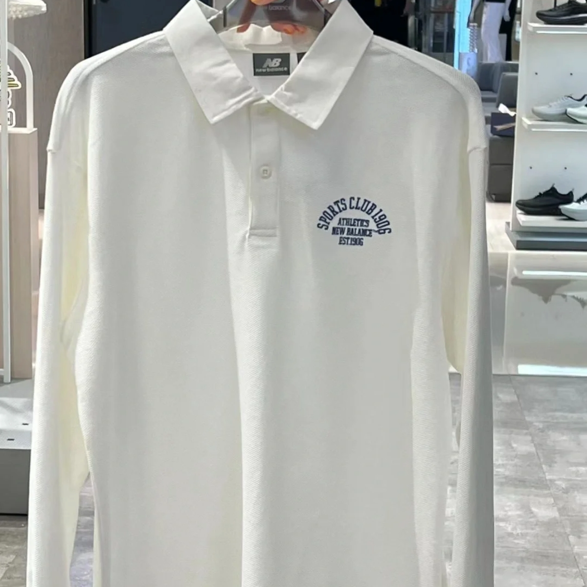  【c】New Balance 中性翻领POLQ T恤 5FD38411-IV