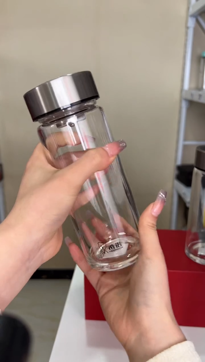 【闪购商品】茶杯高硼硅单层400ml高硼硅