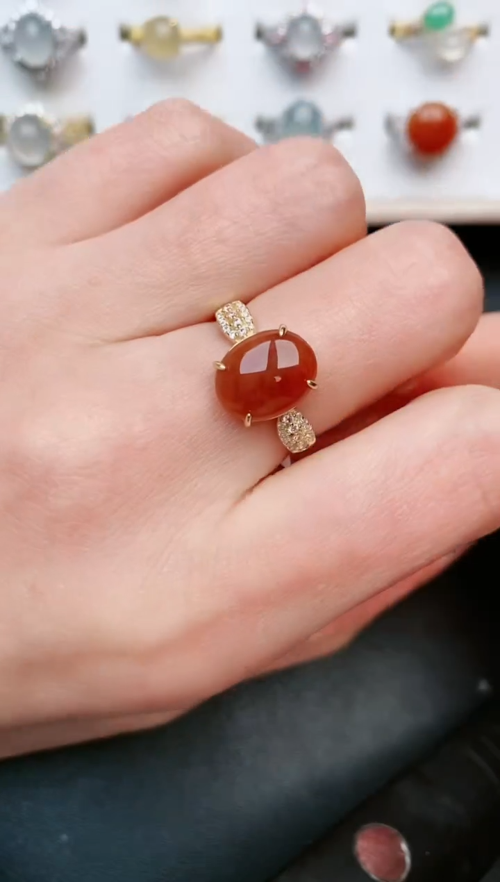 【闪购商品】翡翠戒指银S925镶嵌.....